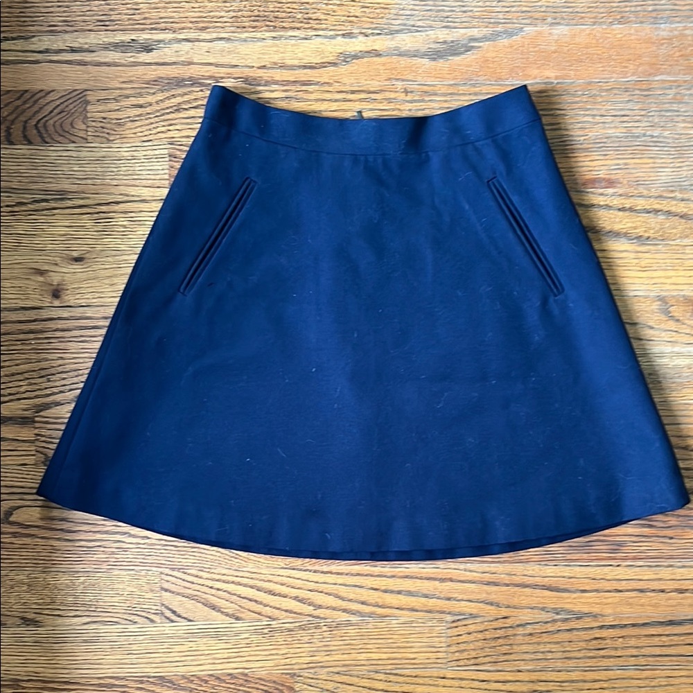 JCrew Womens Skirt, Navy Size 4